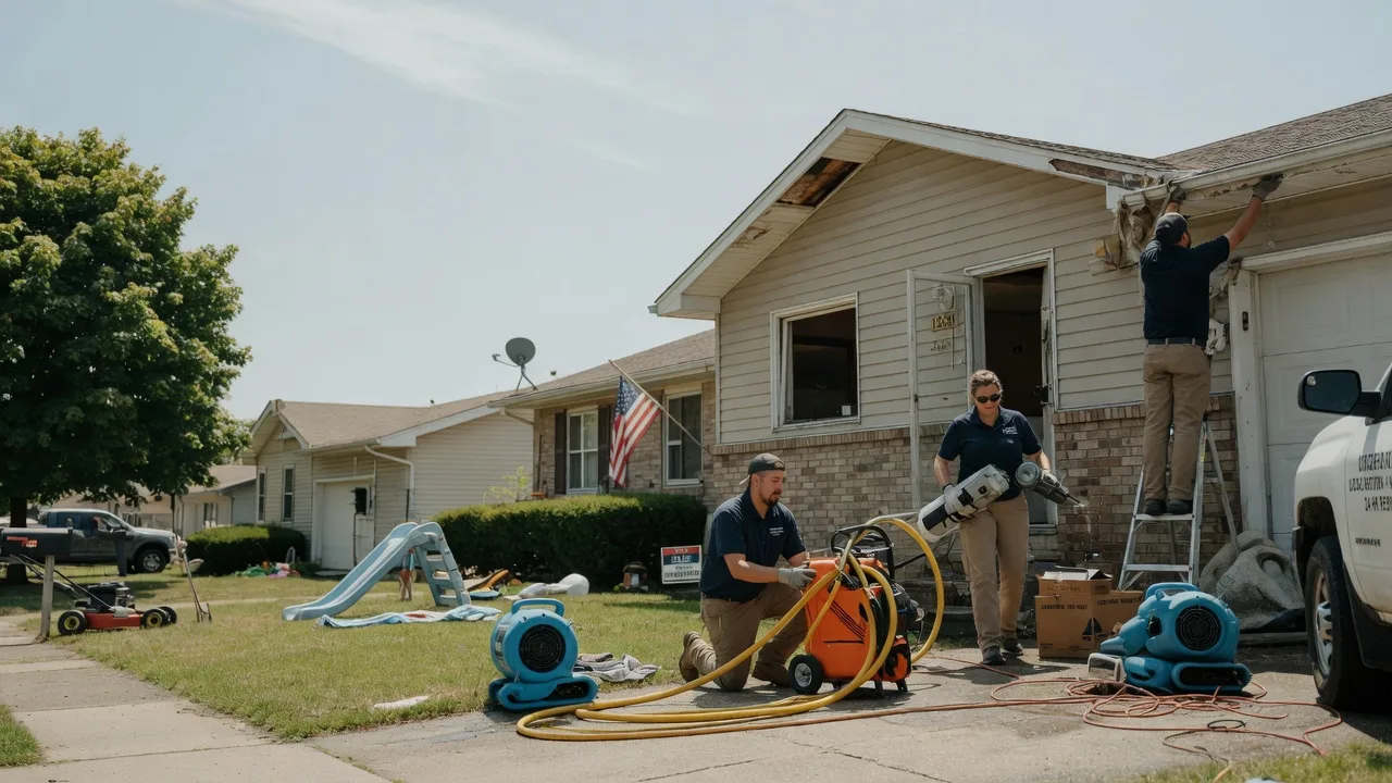 Water Damage Restoration in Effingham, IL near me